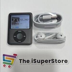 Apple iPod nano 3rd Gen 8GB Black -Excellent+ 1 Year CPS Warranty